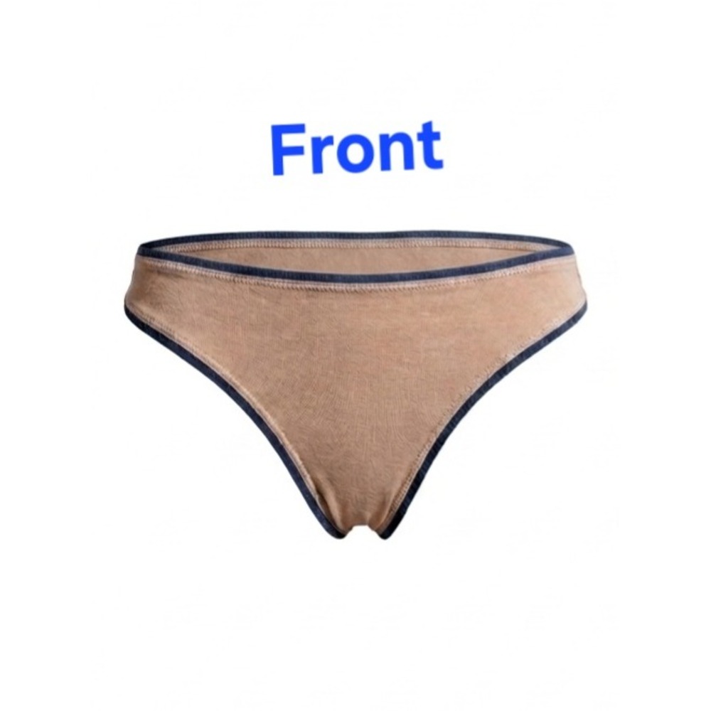 Free People FP281121CY "Picot Trim" Low Rise Mesh Bikini‎ Rose Smoke Combo